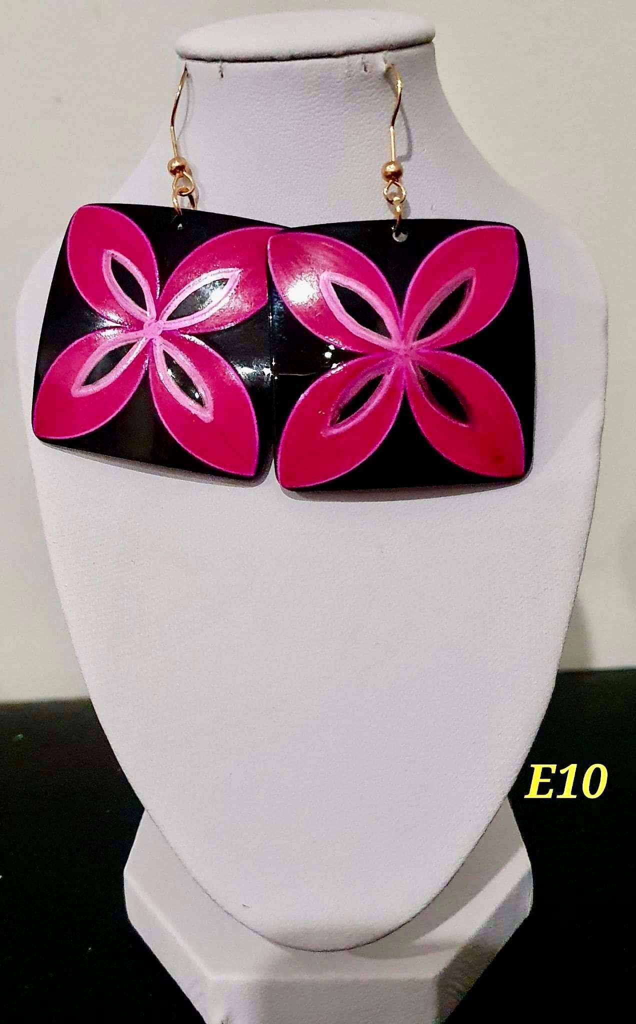 POLY DANGLE EARRINGS