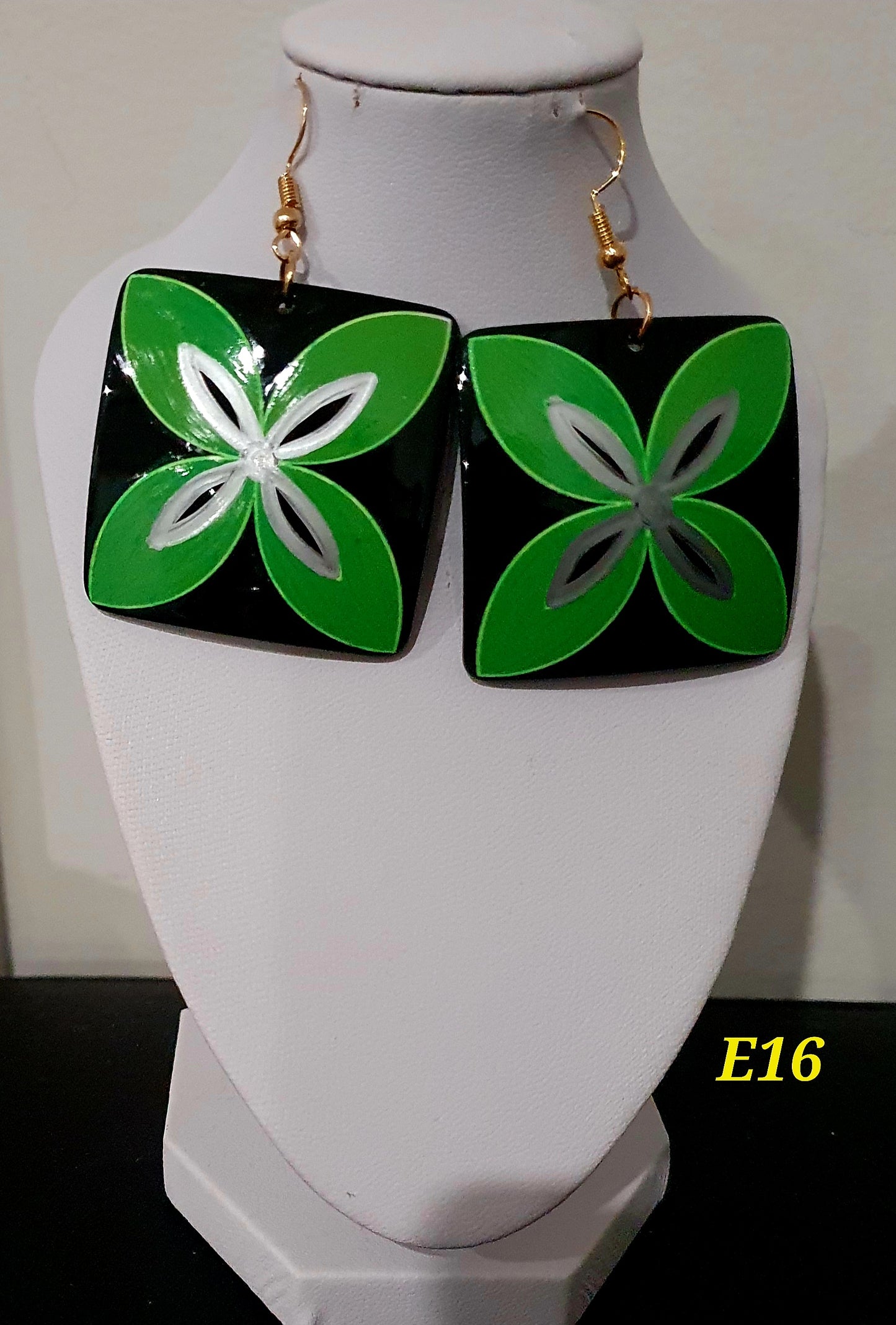 POLY DANGLE EARRINGS